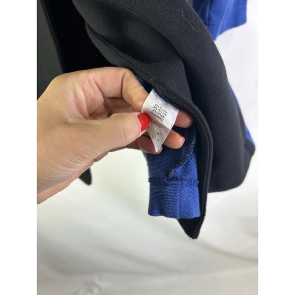 Comfy USA Color Block Ponte Knit Oversized Blazer Jacket - Picture 4 of 7